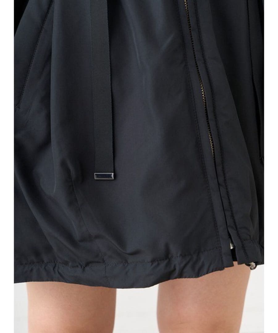 【新品未着用】SNIDEL スナイデル 西川レディモッズダウンコート ブラック