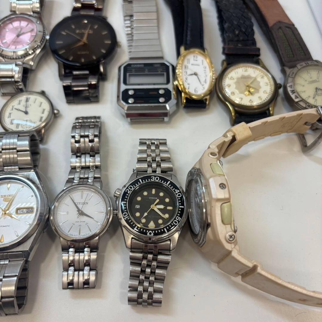 S*m様 時計28点セット SEIKO CITIZEN G-SHOCK テクノス