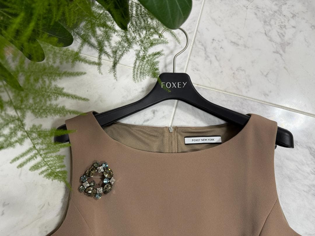 試着のみ★FOXEY/フォクシー ドレス ワンピース タイムレス 38