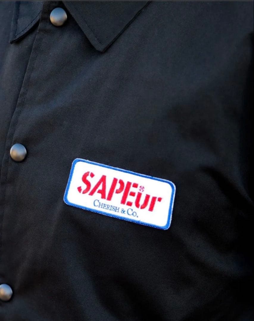 sapeur LOVE FOR LOCALS コーチJK ナイロンJK