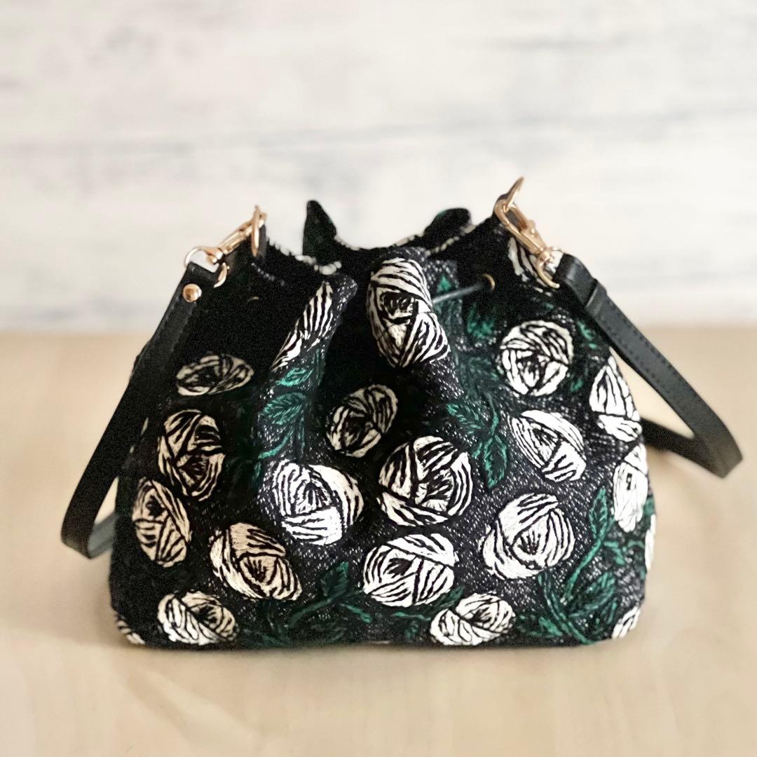 巾着&ショルダーバッグ　ミナペルホネン新作rosy MB512-144