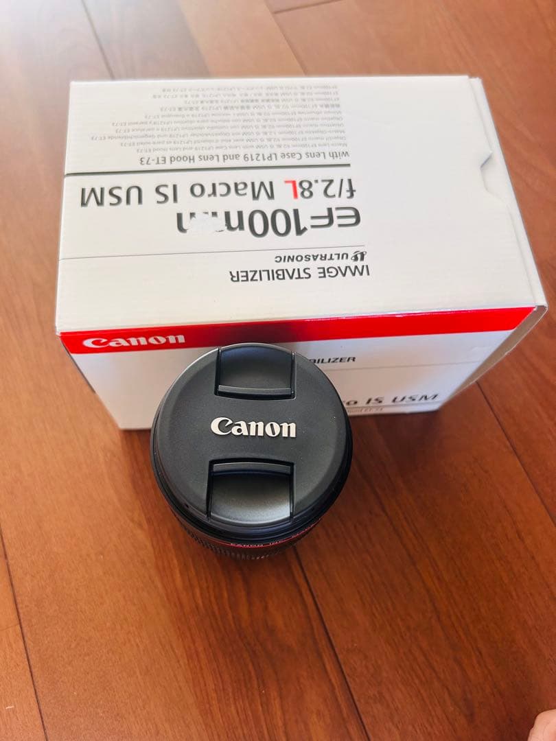 【買い手決定済】Canon EF100mm F2.8Lマクロ IS USM