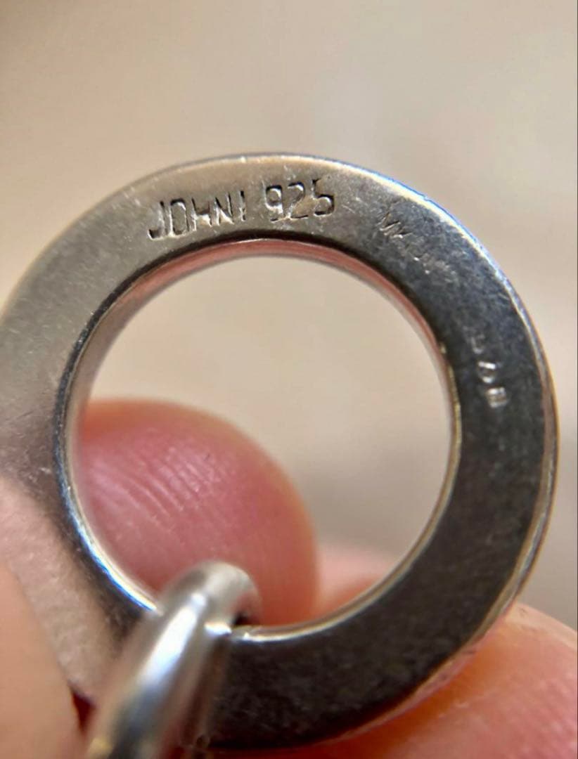 週末値下　英国製 925 アンカーチェーン シルバーブレスレット