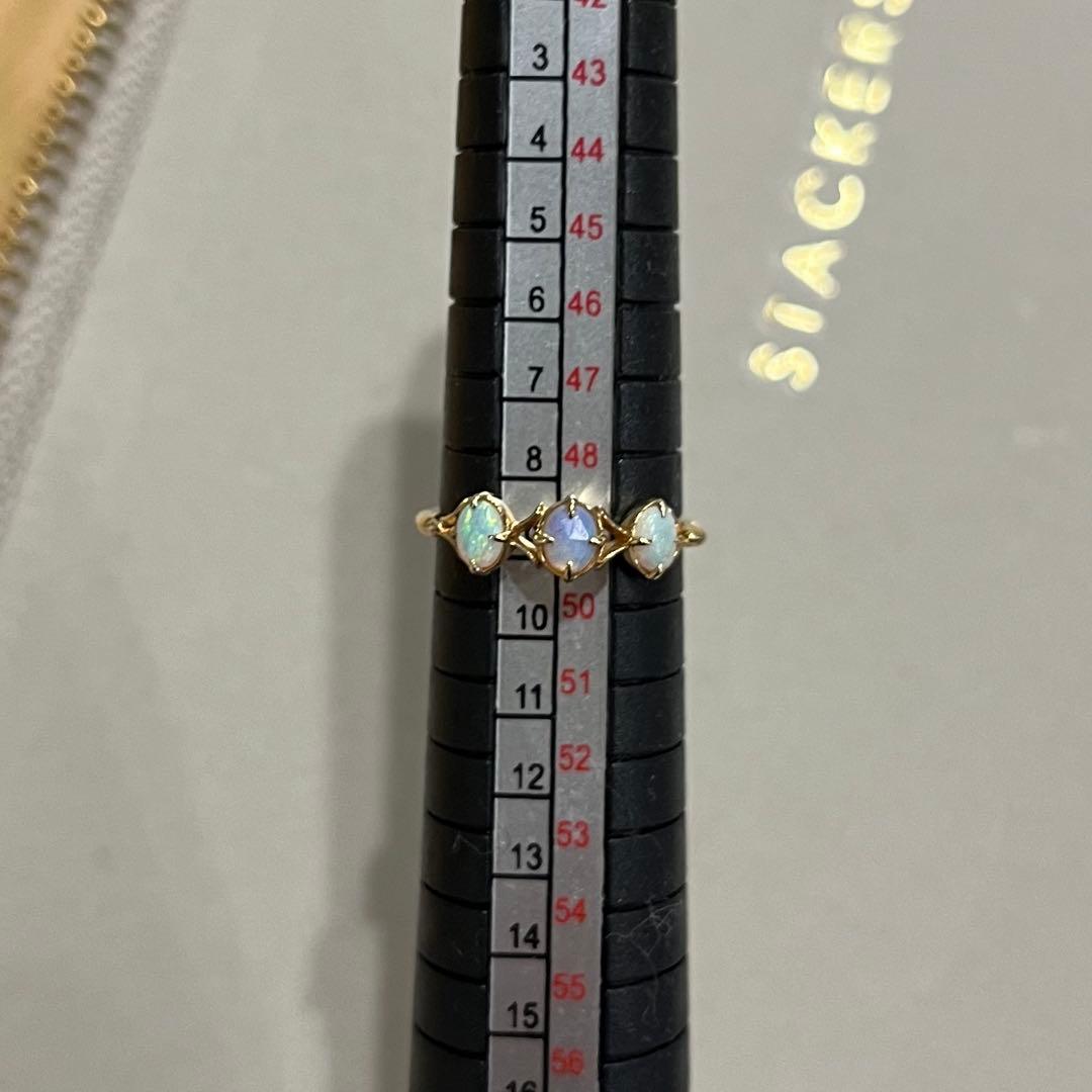 agete アガット K10オパールリング