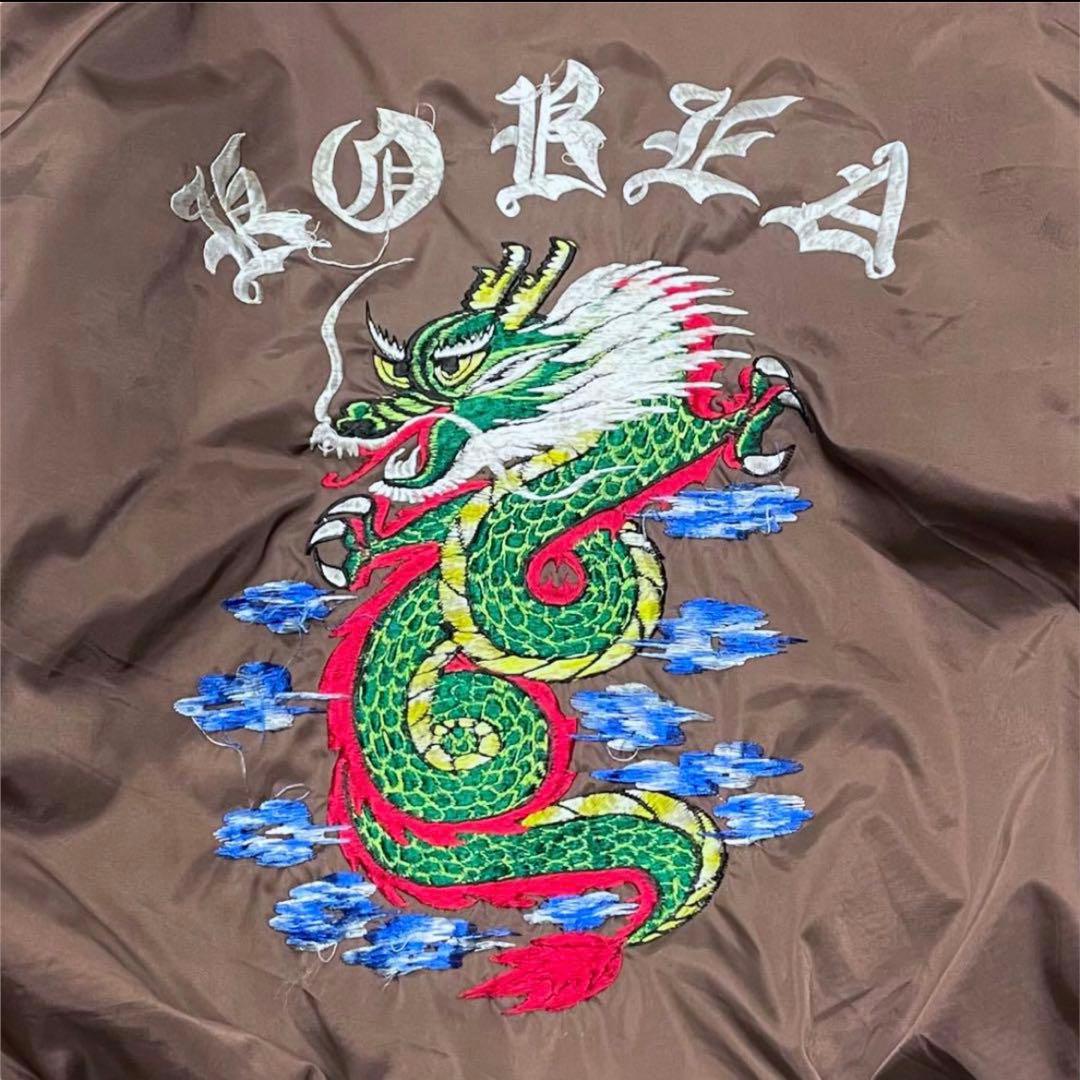 1980's KOREA ビンテージ スカジャン ボンバージャケット　コリジャン