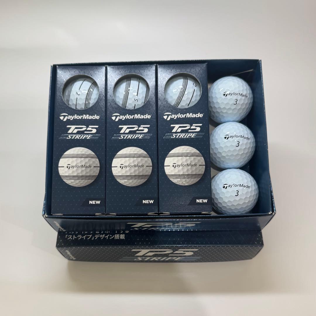 TaylorMade TP5 STRIPE ボール 日本仕様 2024