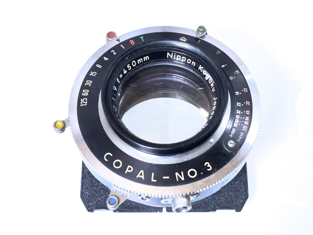 d*5様 大判レンズ ニッコールQ 450mm F9