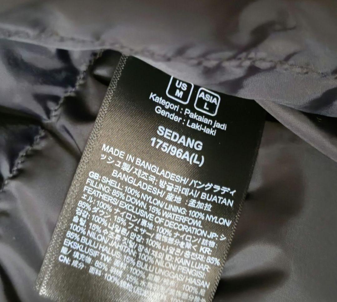 THE NORTH FACE ブラック ヌプシダウンジャケット L