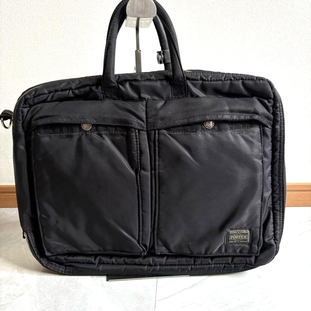 PORTER ポーター　タンカー 3way ブリーフケース 黒 美品