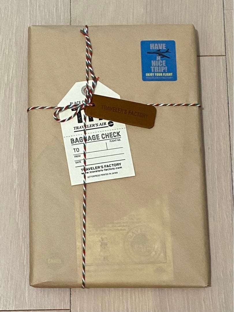 TF トラベラーズノート キャメル MOOMIN スナフキン