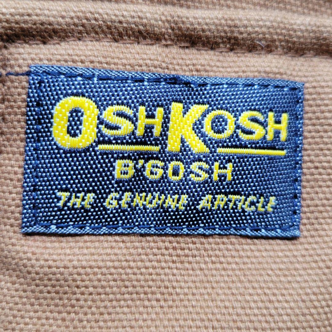 80s90s Oshkosh B-GOSH ダック地 ワークベスト 40