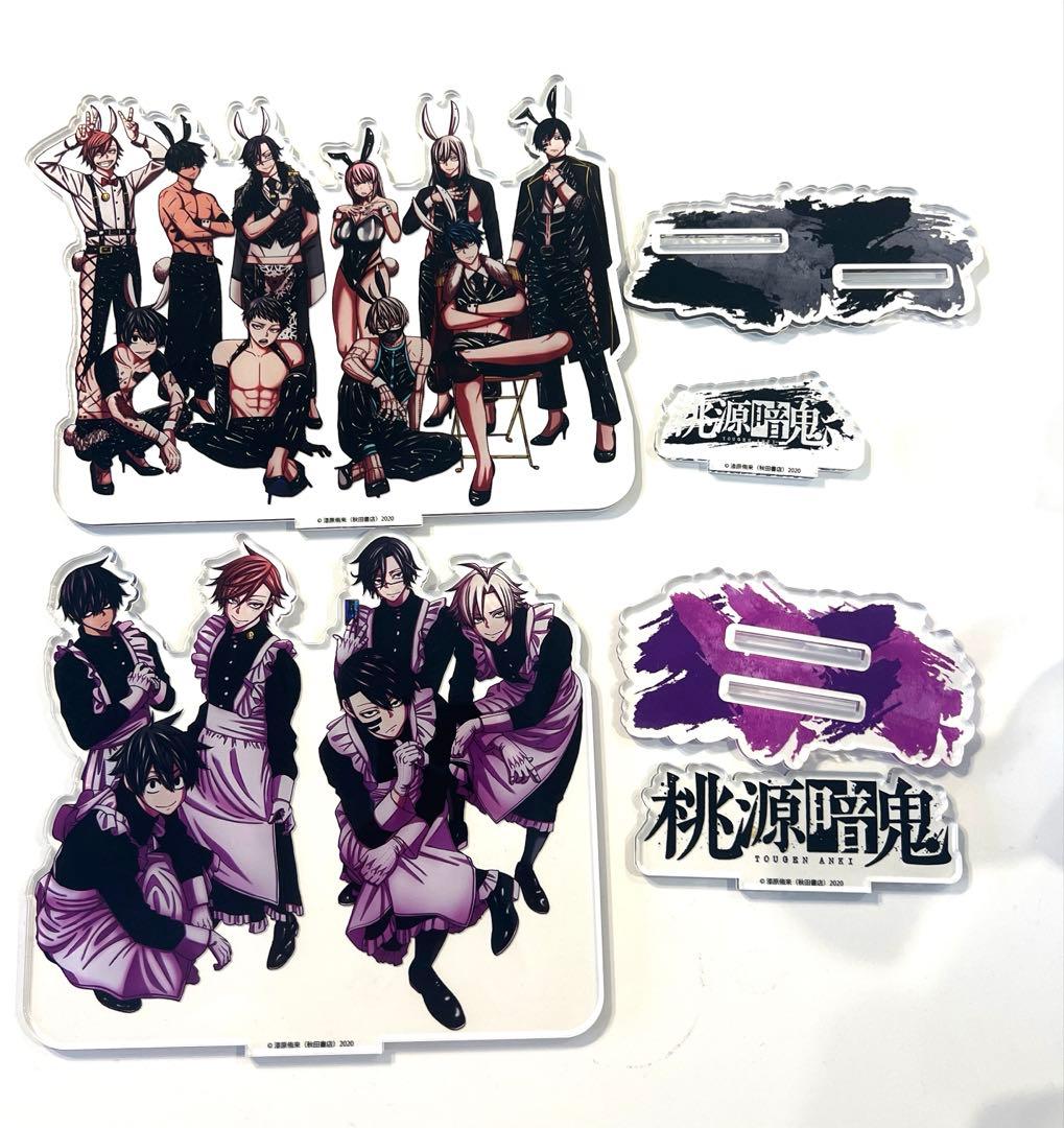 桃源暗鬼 アクリルスタンド バニー　メイド　ジオラマ