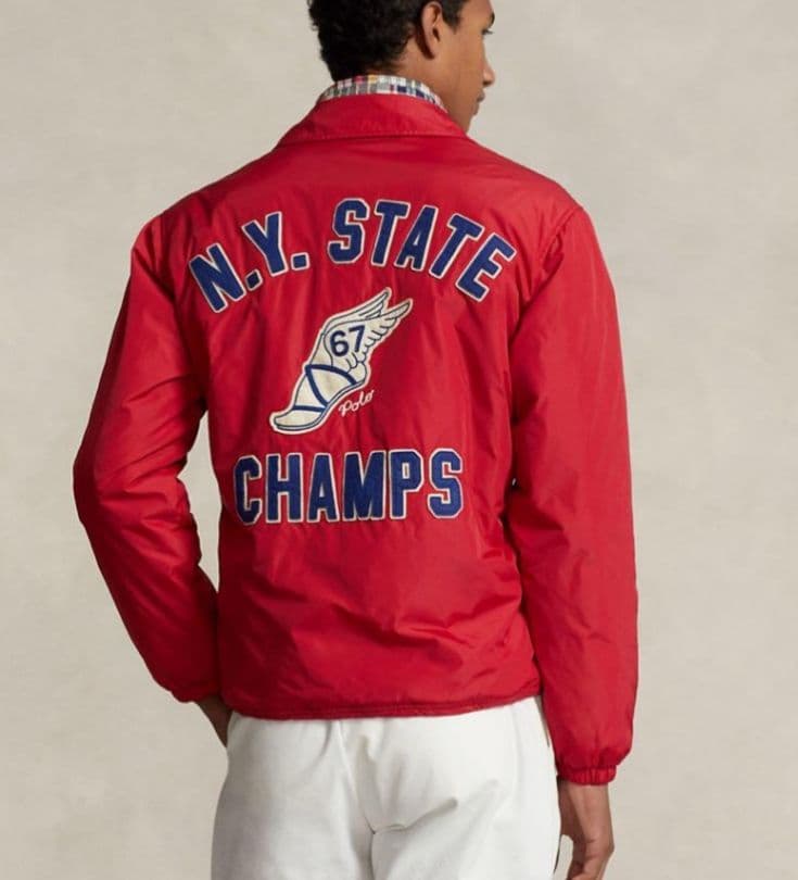 新品未使用ポロラルフローレン　コーチジャケット　Sサイズ　タグ付き