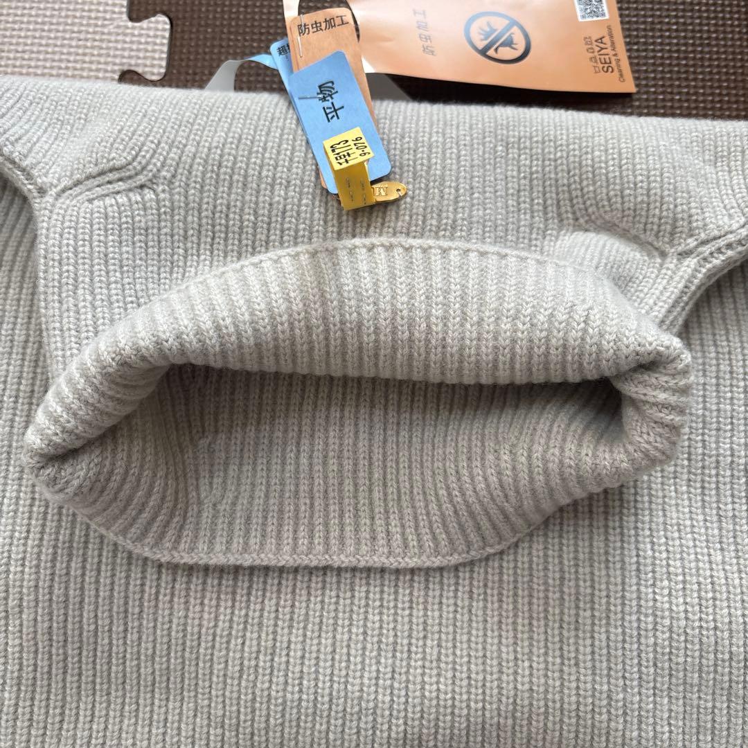 値下げ⭐︎Deuxieme Classe BLANC アゼ タートルネック　プル