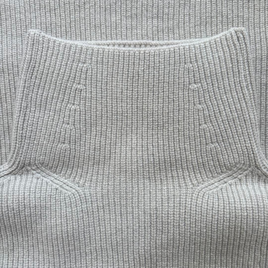 値下げ⭐︎Deuxieme Classe BLANC アゼ タートルネック　プル