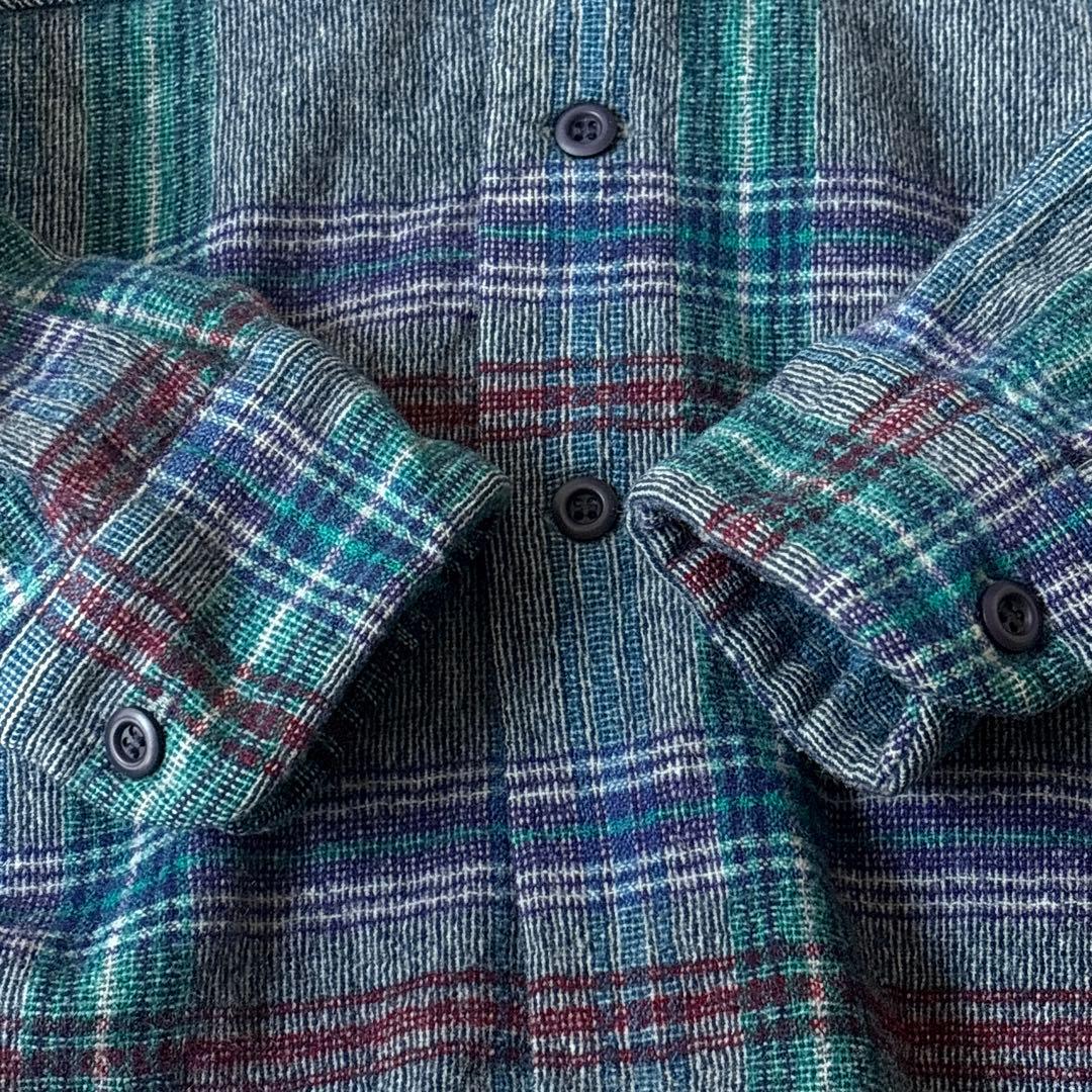 シ*ス様 70s ペンドルトン USA製 ウール 開襟 チェック ボードシャツ