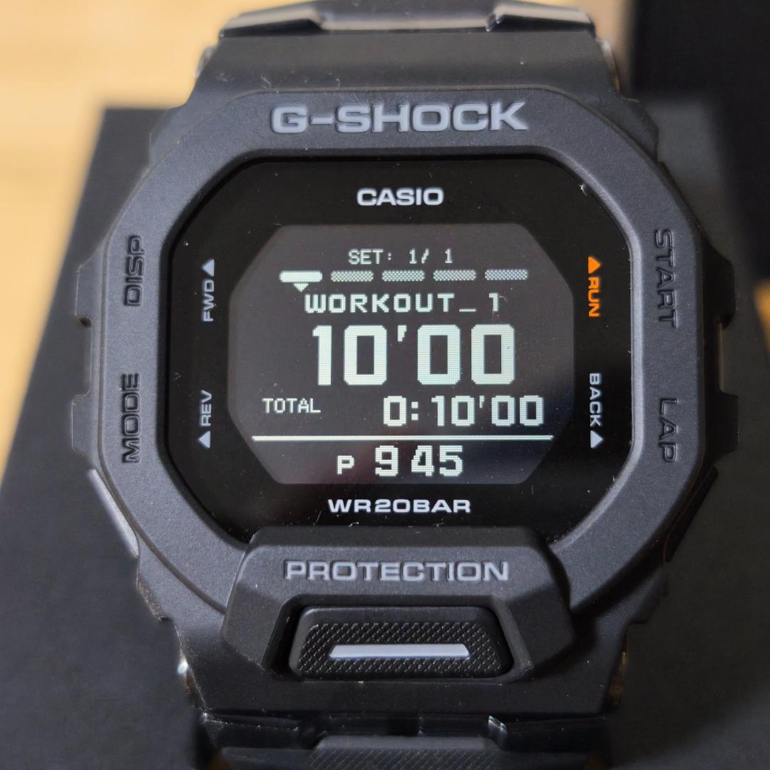 CASIO G-SHOCK GBD-200-1JF カシオ 樹脂バンド 20気圧