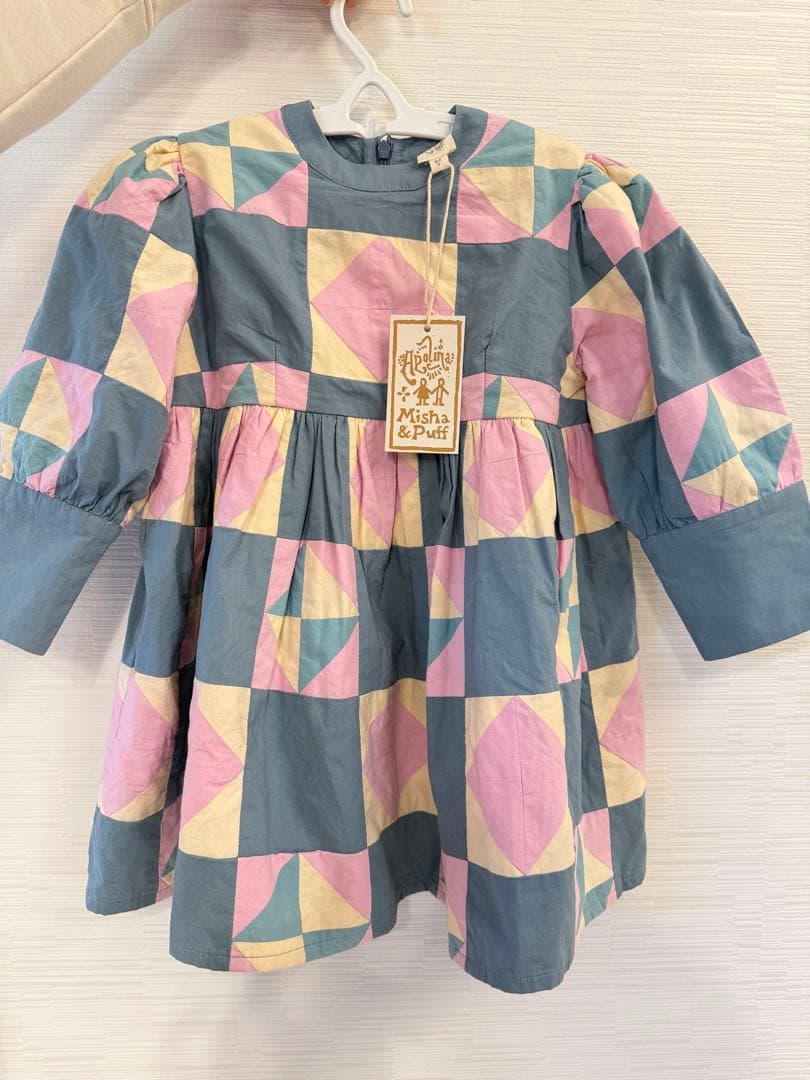 ワンピース ApolinaxMP DorotheaPatchworkDress3-5y