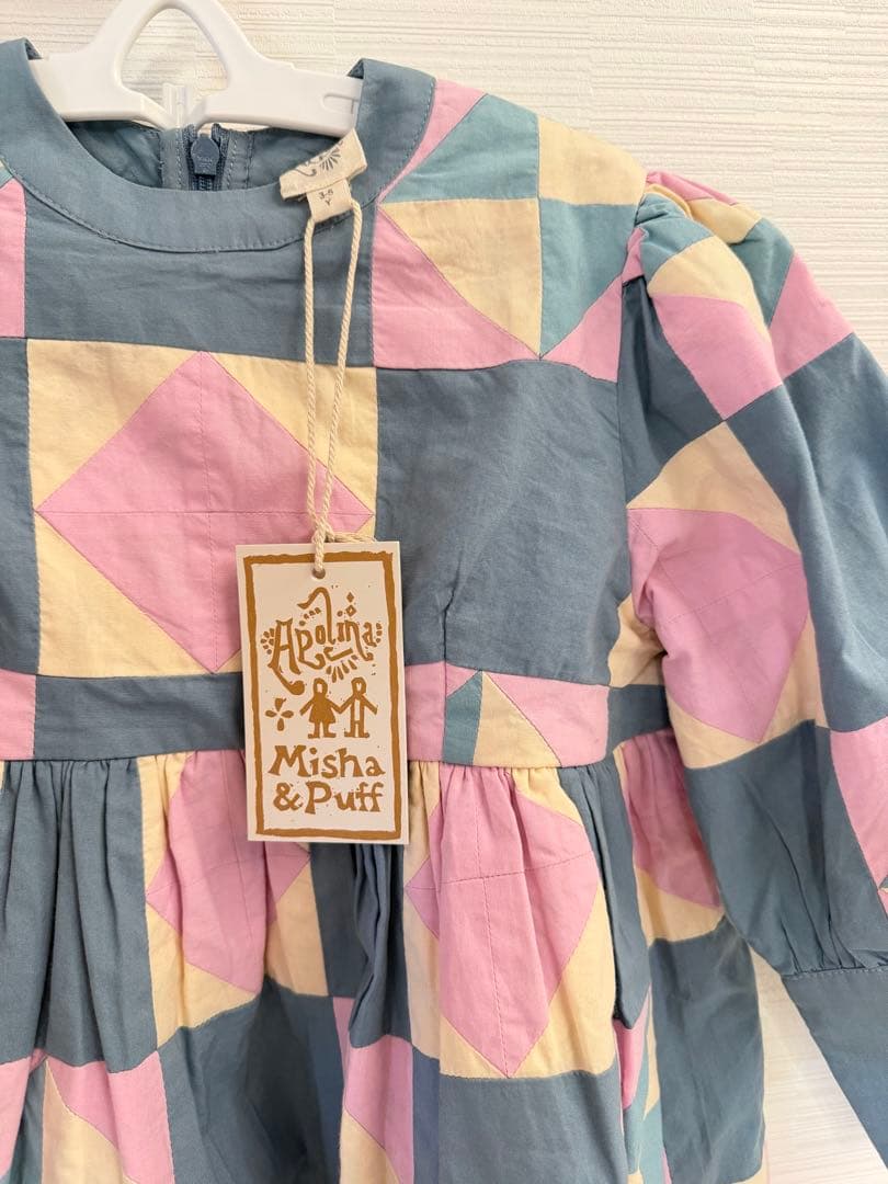 ワンピース ApolinaxMP DorotheaPatchworkDress3-5y