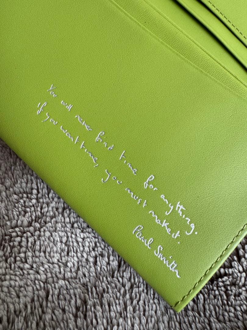 ほぼ新品 Paul Smith bag ポールスミス レザー 財布 長財布