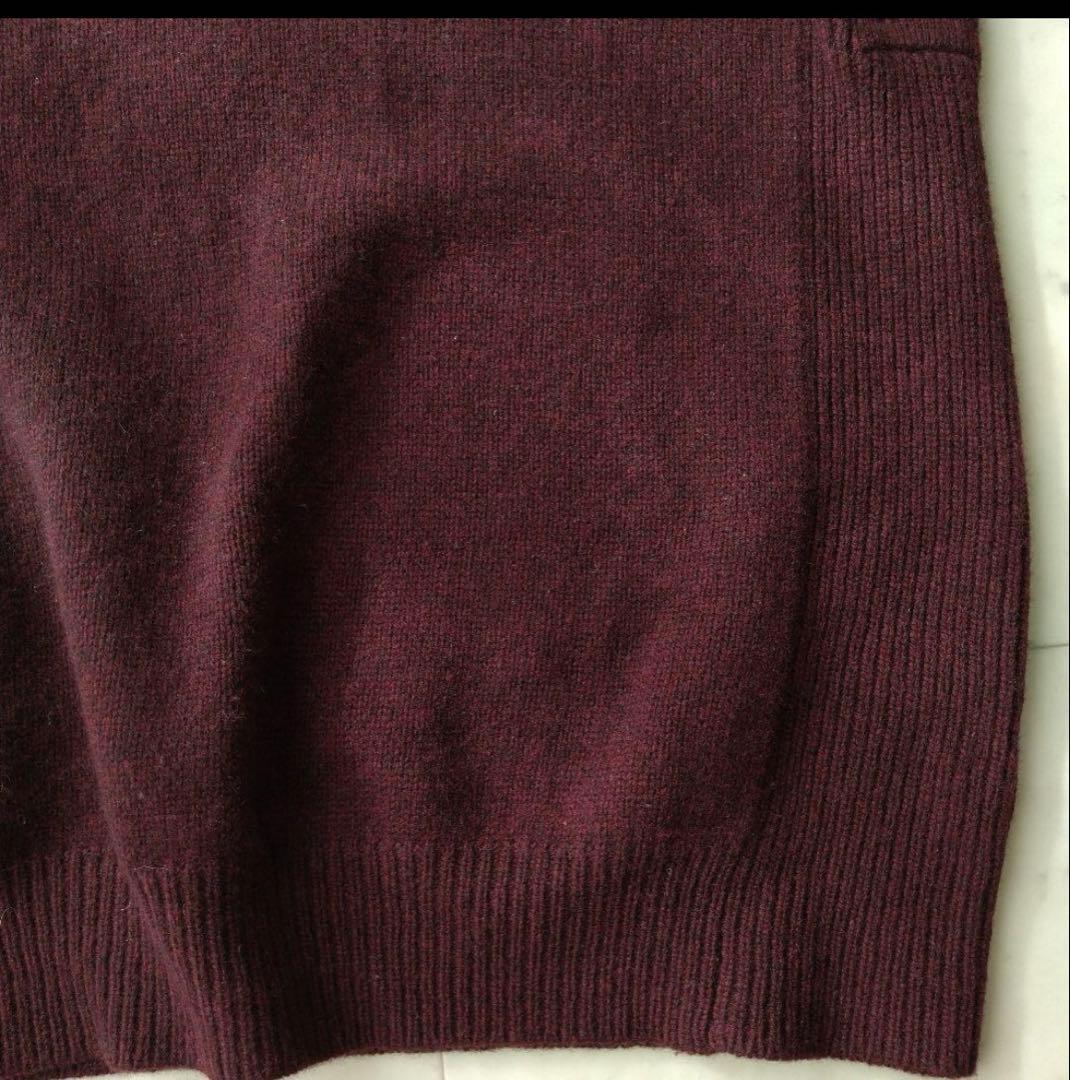 バーガンディ ハーフジップ ラルフローレン ポロ