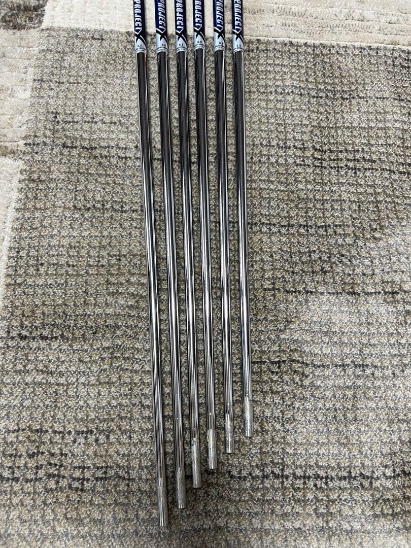 PROJECT X 6.5 シャフト 6本セット 5～P