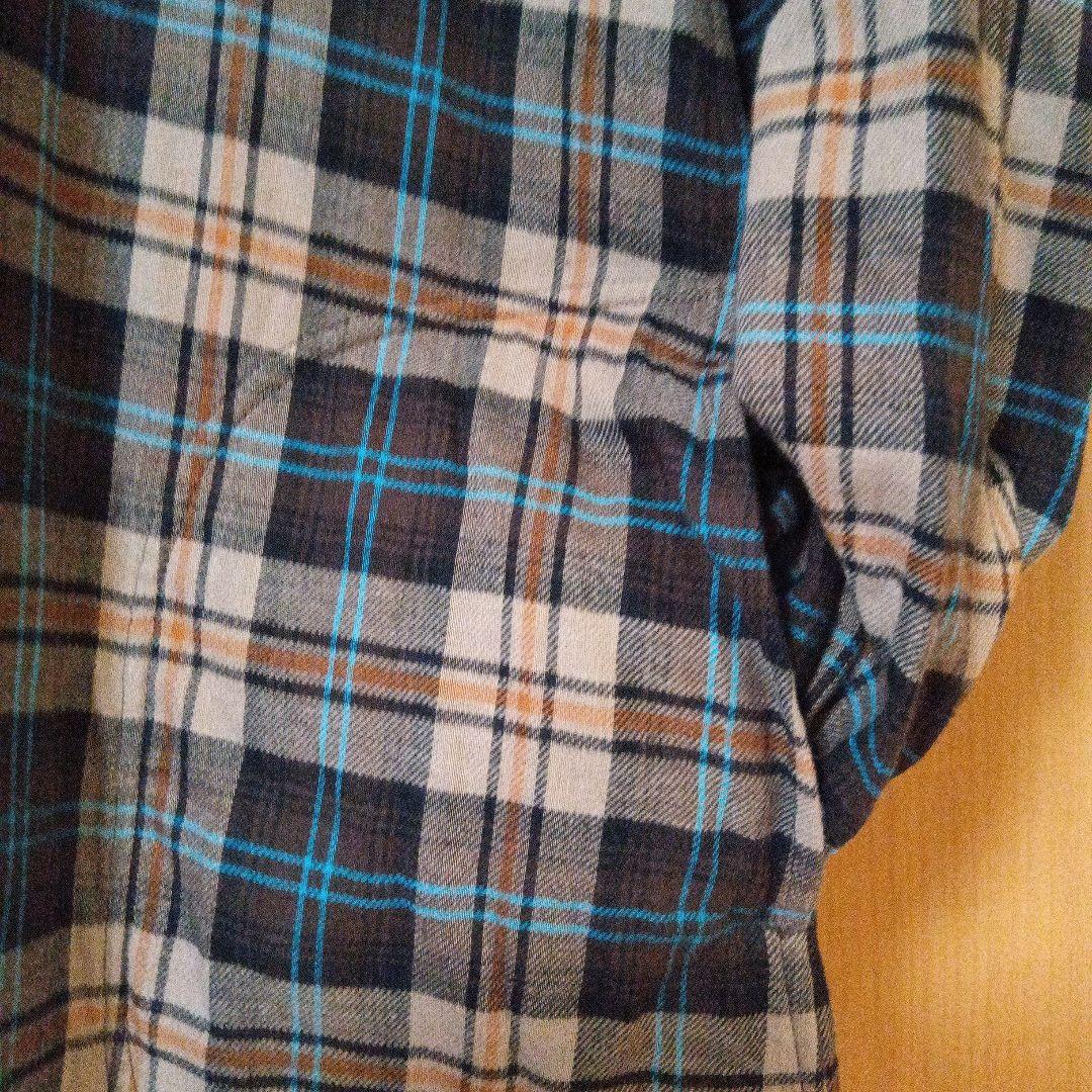 ※再値下げしました※　レリアンプラスハウス13+　リバーシブルチェックシャツ