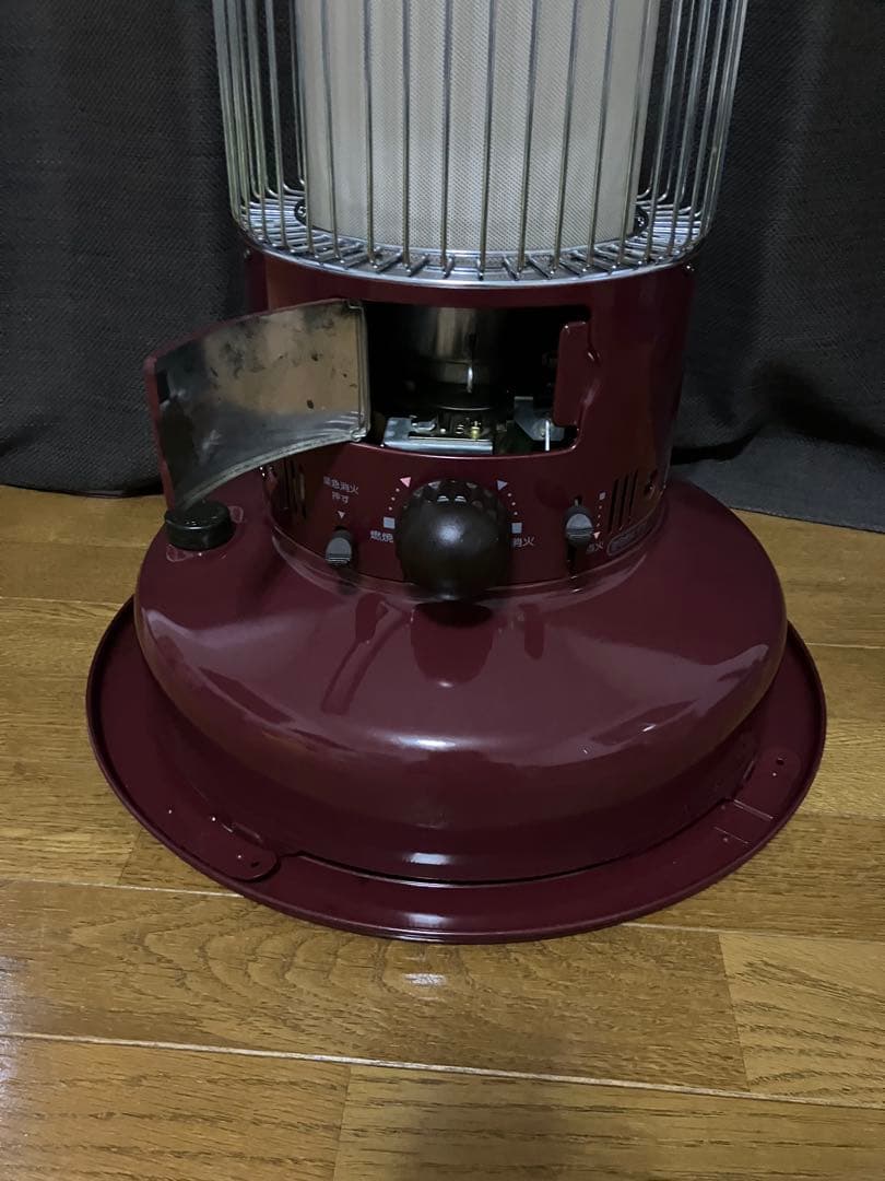 トヨトミ 石油ストーブ ムーンライター ワインレッド