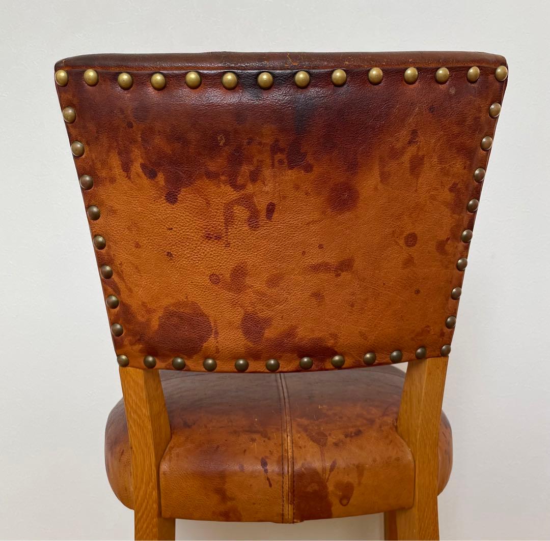 TRUCK FURNITURE ｜SR CHAIR ｜BROWN 牛革