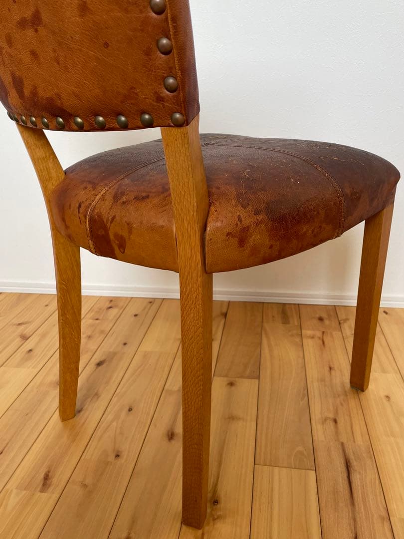 TRUCK FURNITURE ｜SR CHAIR ｜BROWN 牛革