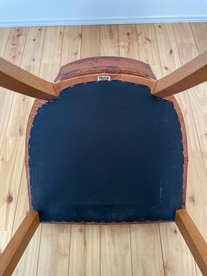TRUCK FURNITURE ｜SR CHAIR ｜BROWN 牛革