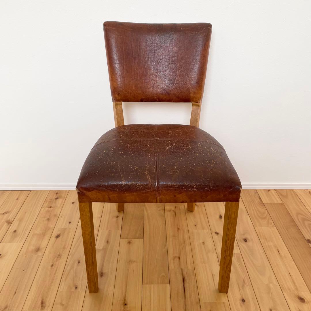 TRUCK FURNITURE ｜SR CHAIR ｜BROWN 牛革