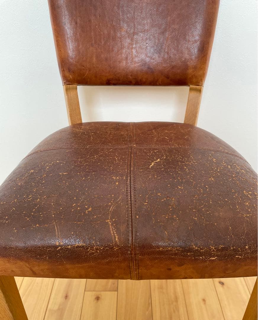 TRUCK FURNITURE ｜SR CHAIR ｜BROWN 牛革