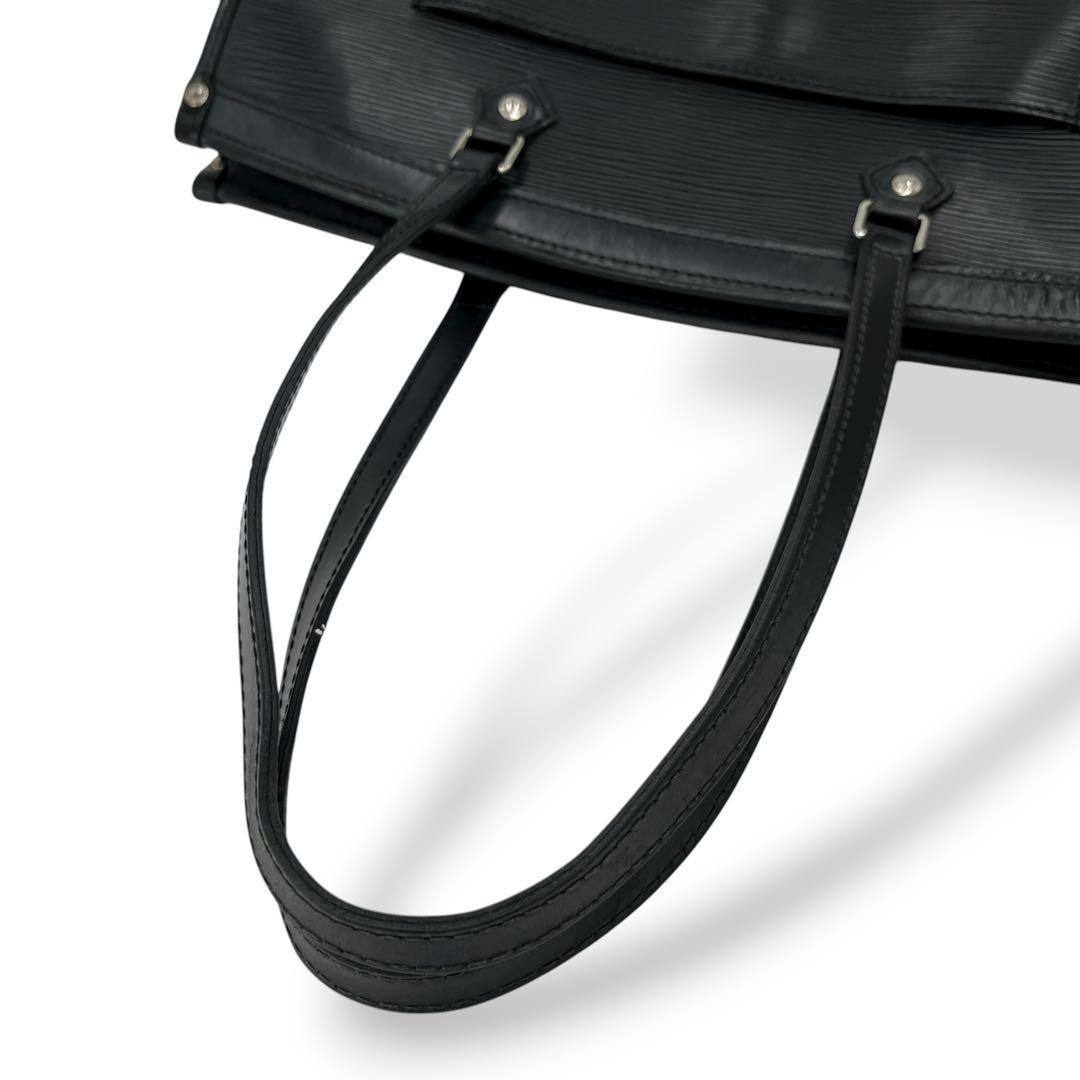 ルイヴィトン　マドレーヌGM トートバッグ　肩掛け可　A4収納可　エピ　ブラック