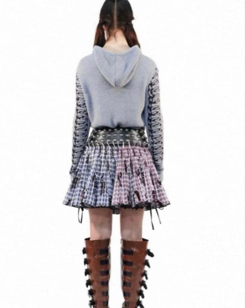 ジャケット・アウター Chopova LowenaAW24BlueKnot Eye Hooded L