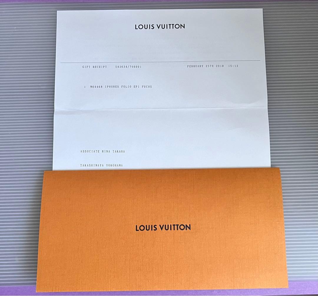 ルイヴィトン　iPhoneⅩ FOLIO EPI