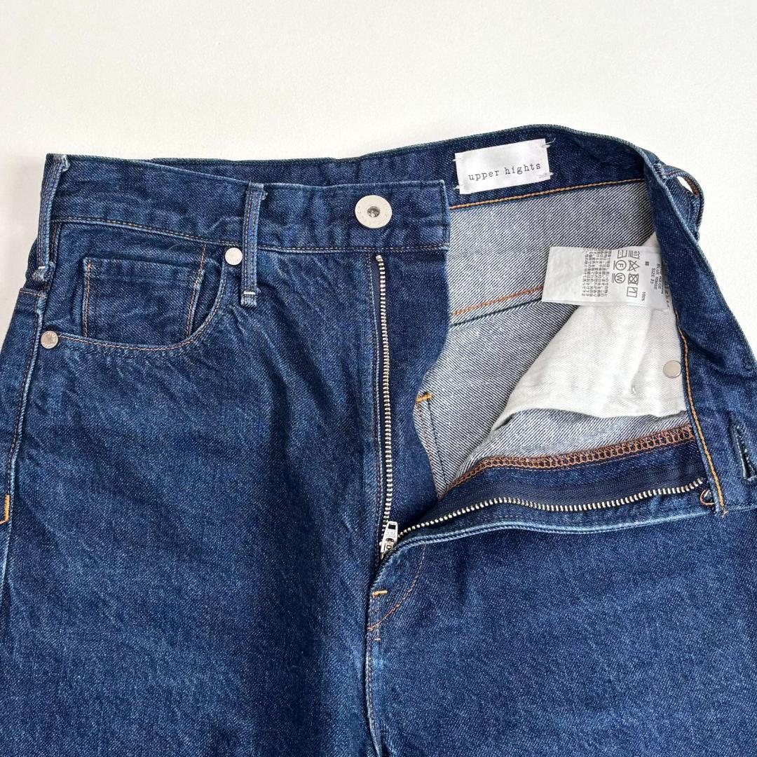 美品✨アッパーハイツ　THE NIECE デッド風 デニム　濃紺 23 ニース