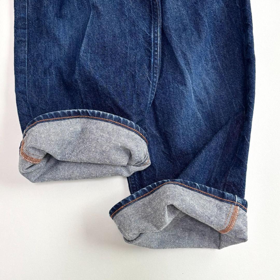 美品✨アッパーハイツ　THE NIECE デッド風 デニム　濃紺 23 ニース