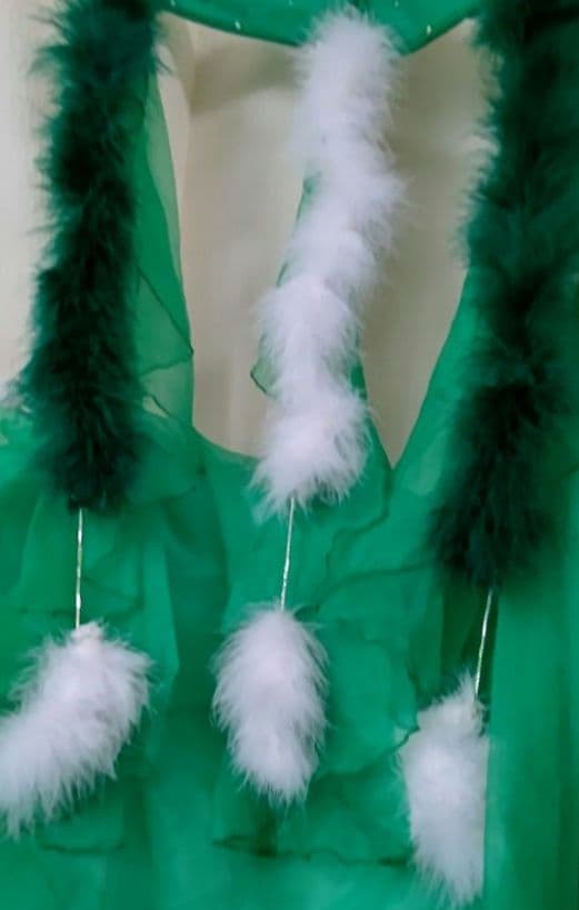 社交ダンスドレス！Gentil社スタンダードドレス！グリーン！