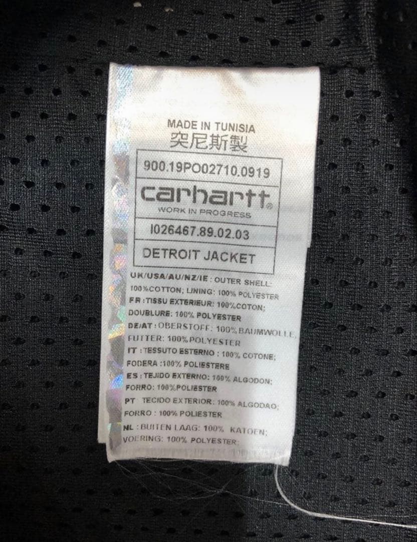 Carhartt ブラック ジャケット M