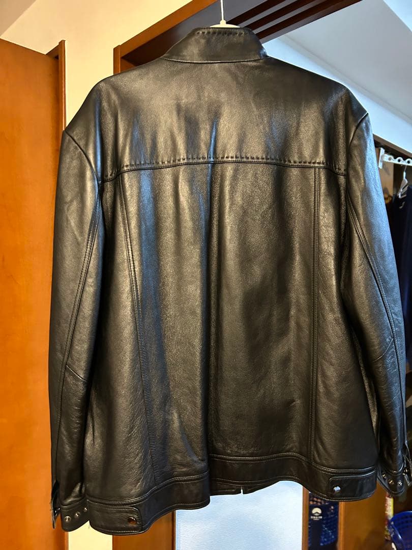 希少デザイン OHTLANCCI パッチワーク レザージャケット 本革　アウター