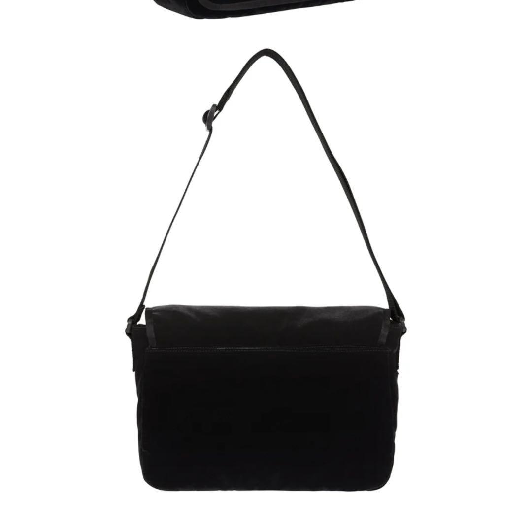 Supreme Velvet Small Messenger Bag ブラック