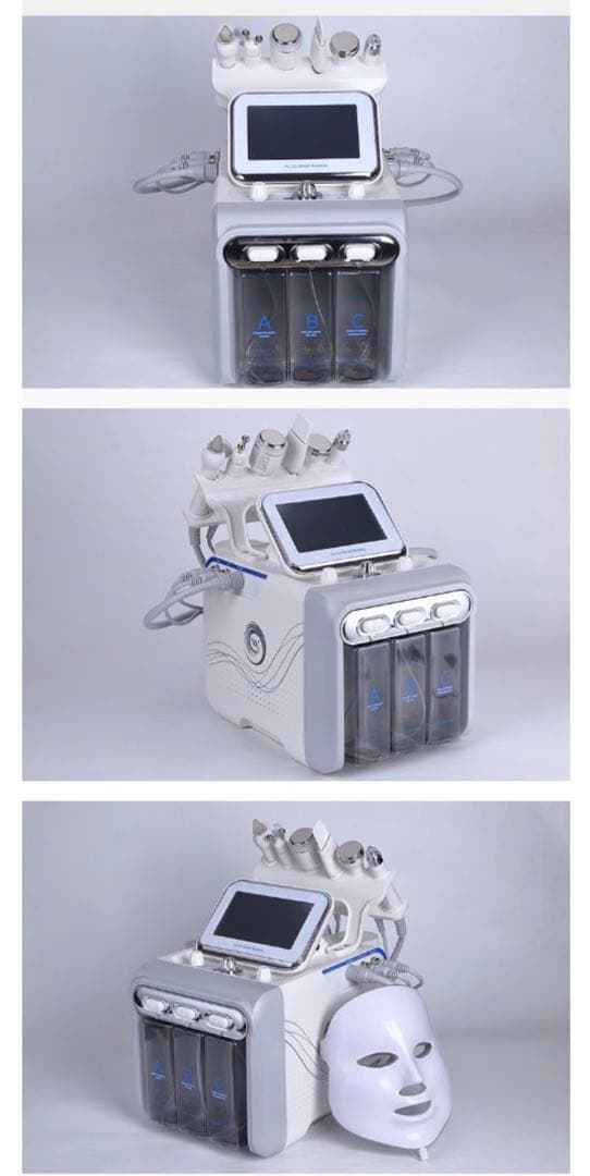 【6IN1】ハイドラフェイシャル　6ヘッド