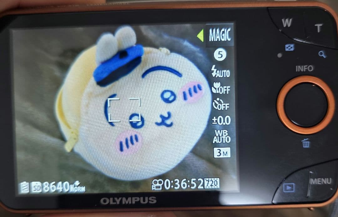 [美品] OLYMPUS VH-210 オレンジ