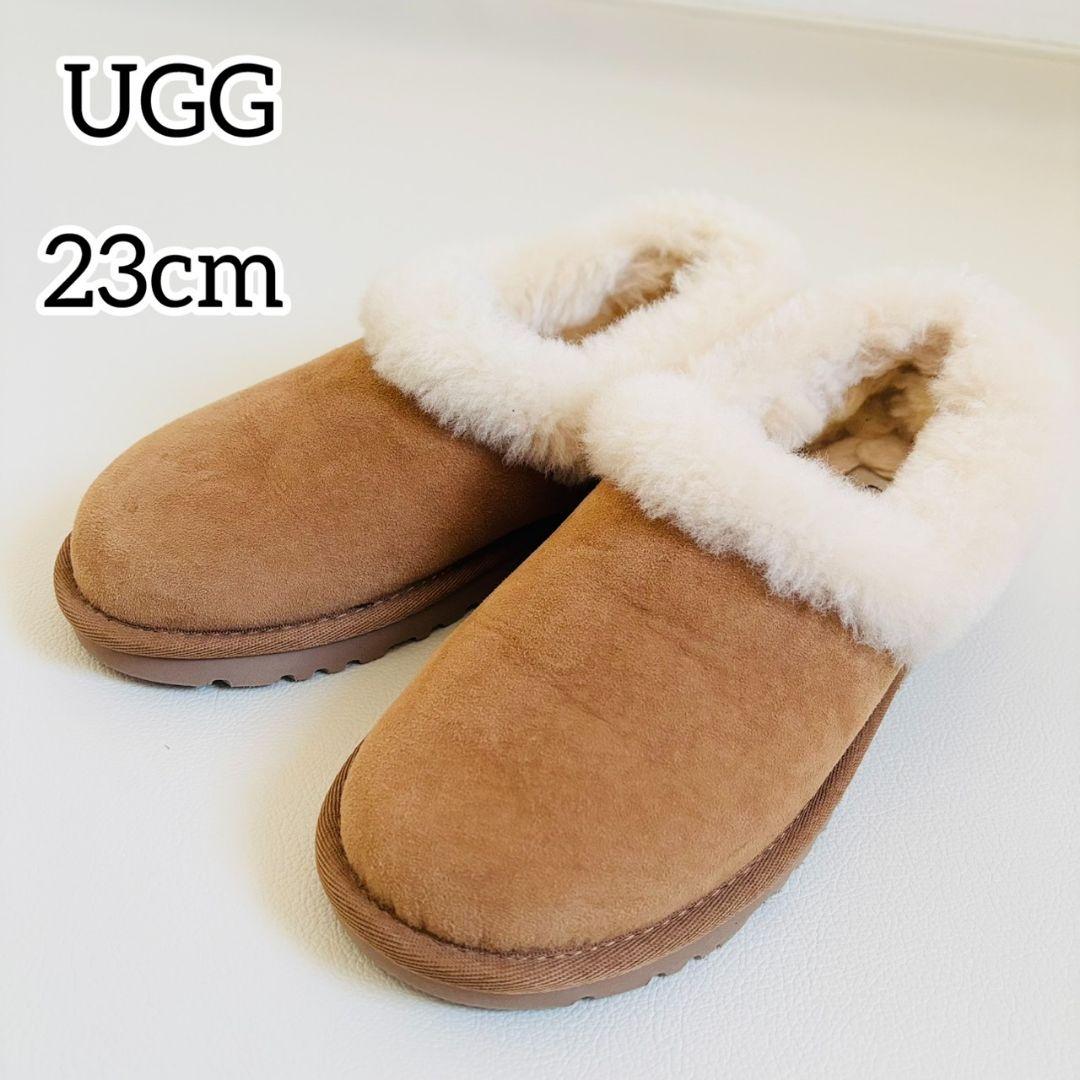 2744【極美品 展示品】UGG アグ NITA ニタ　スリッポンシューズ