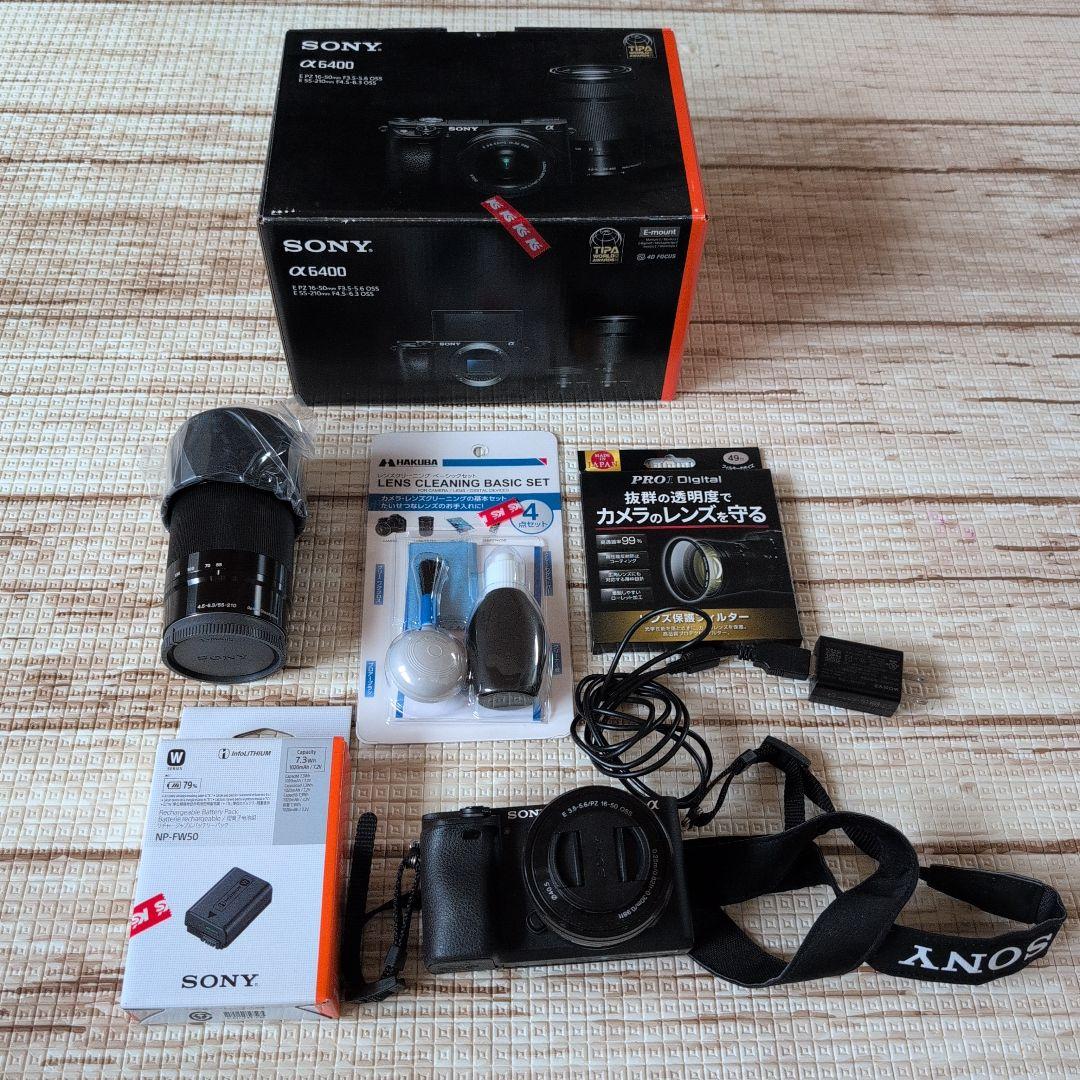 SONY α6400 ミラーレスカメラ レンズ付き