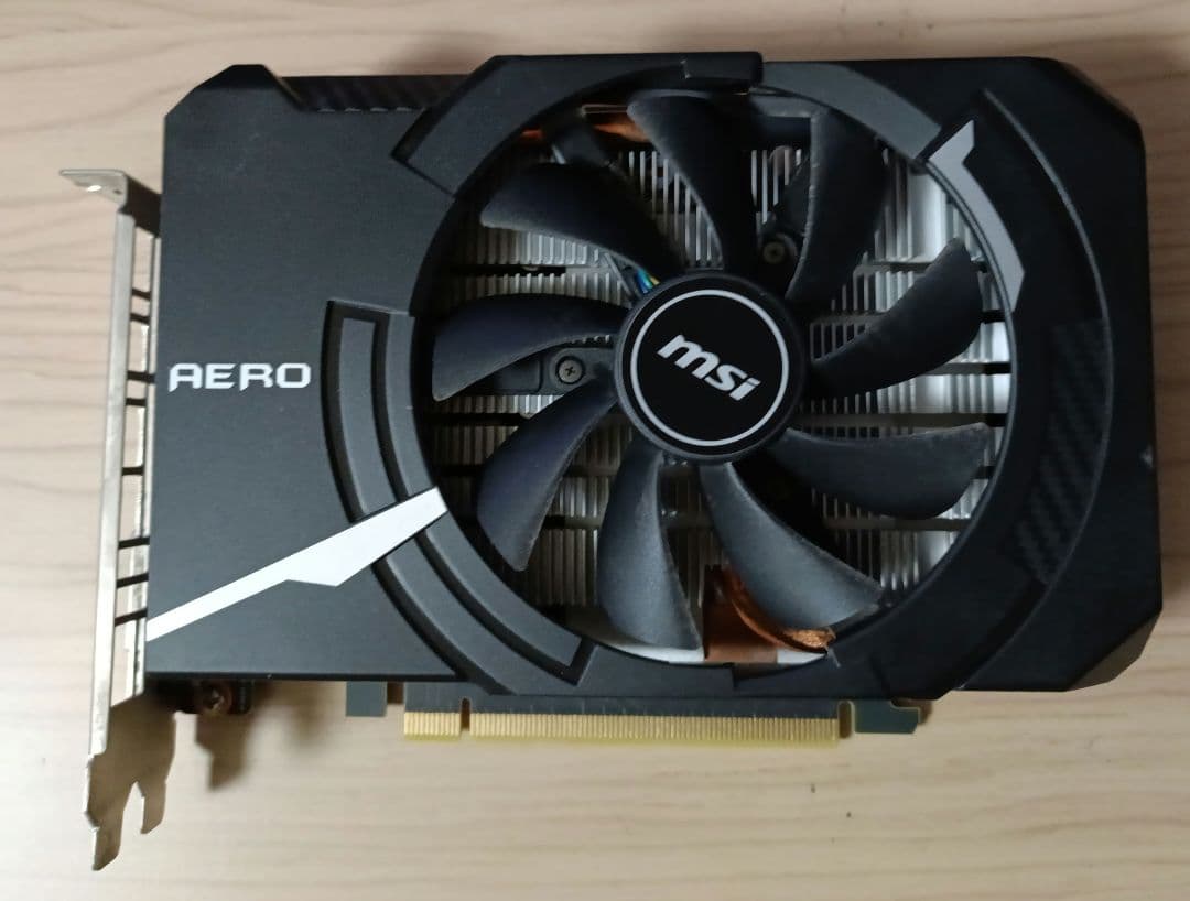 グラフィックボード・グラボ・ビデオカード MSI GeForce GTX1660 Super AERO itx oc