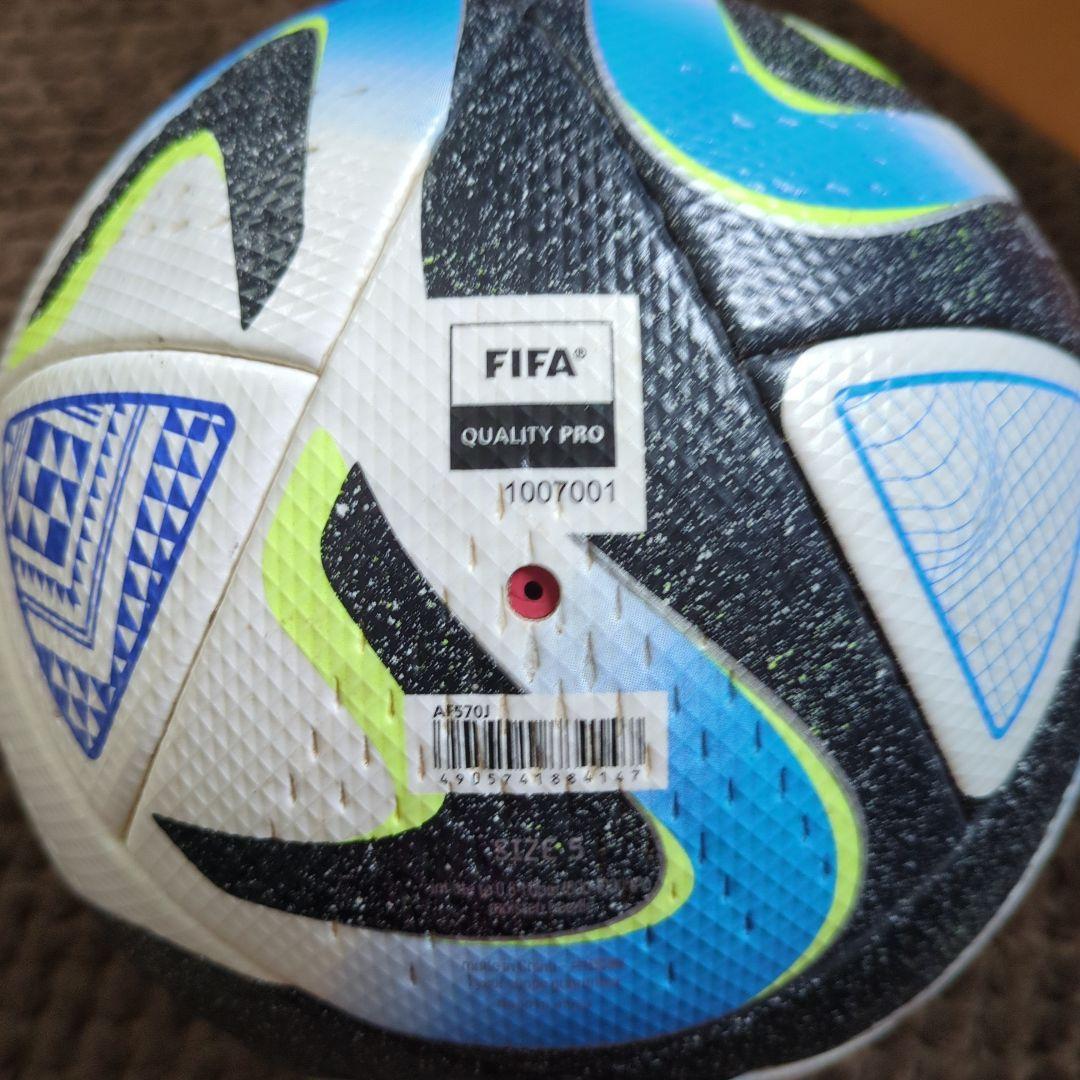 ★美品★adidas OCEANS PRO サッカーボール5号★Jリーグ公式球