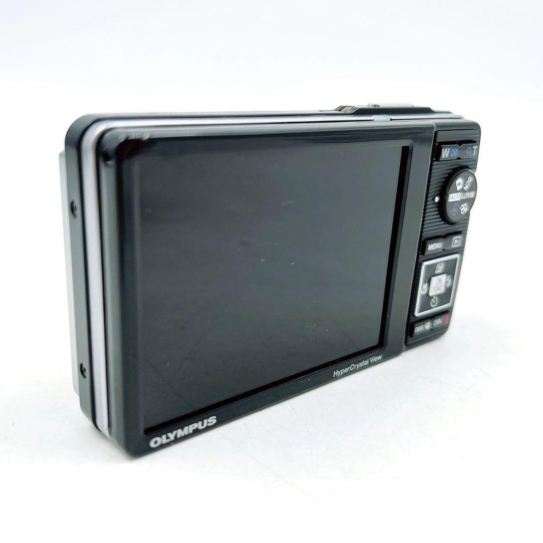 ほぼ新品 付属品完備 オリンパス μ-7020 デジタルカメラ デジカメ レッド