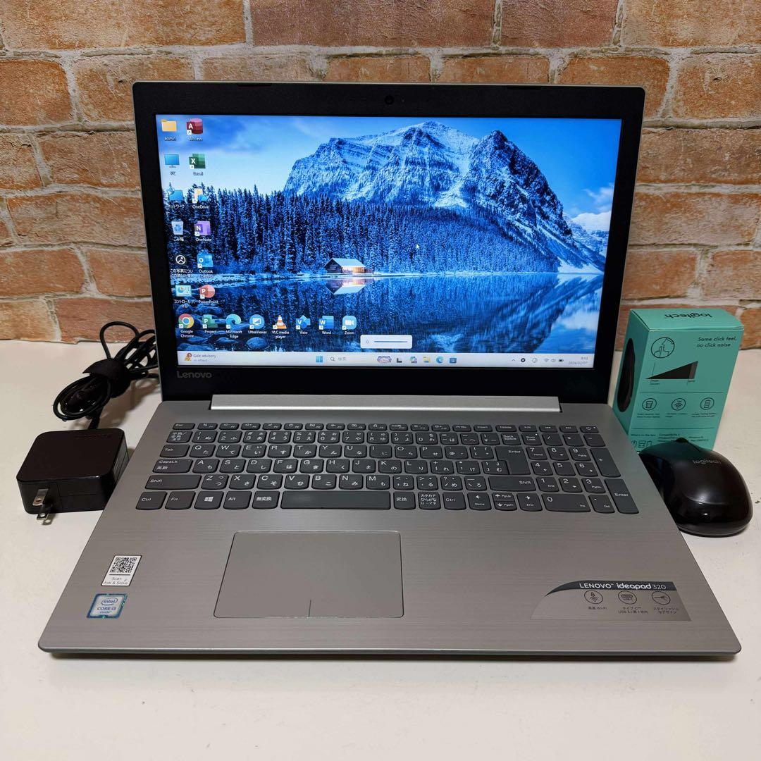 LENOVOノートPC Webカメラ Windows11 オフィス付き